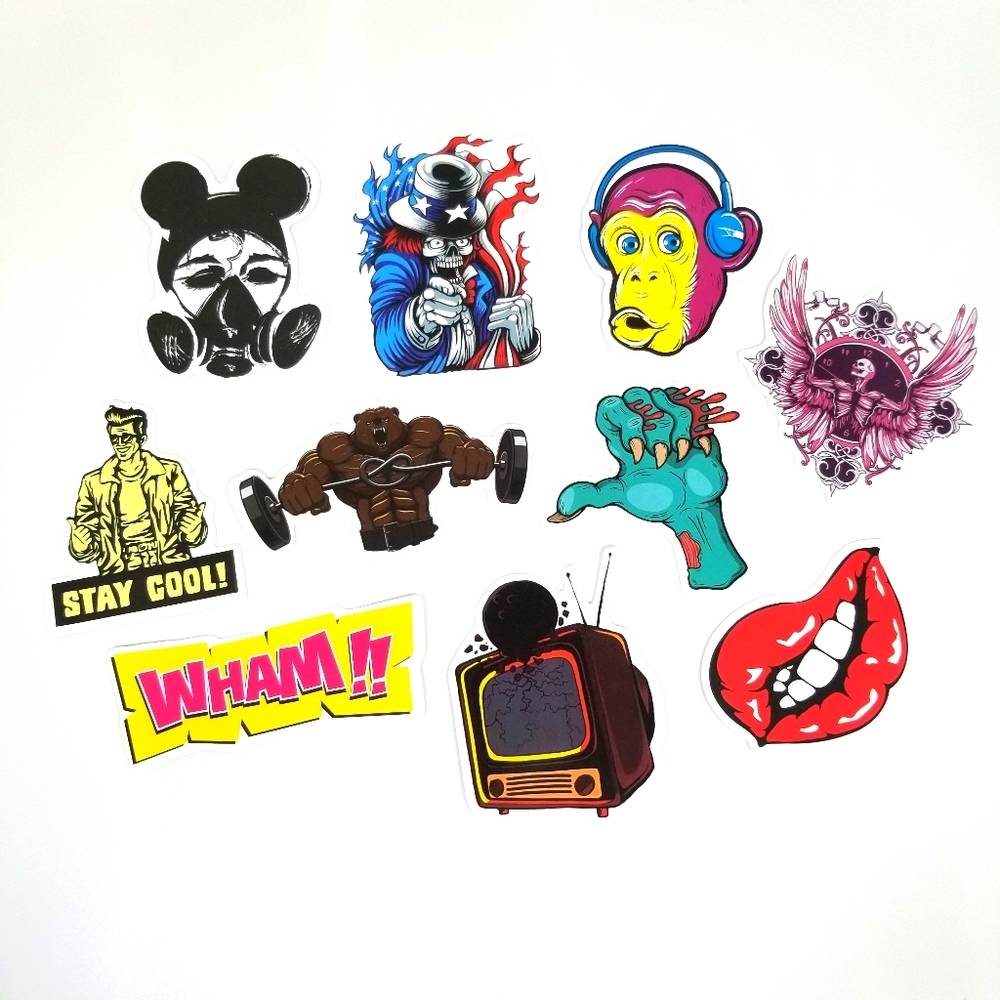 🔴10 VSCO waterproof vinyl stickers